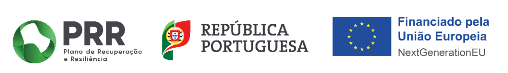Financiado pela União Europeia — NextGenerationEU · PRR · República Portuguesa
